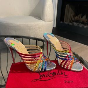 ****SOLD*****       Christian Louboutin Marthastrass 100 Sandals